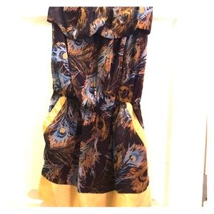 Forever 21 💚💙peacock dress